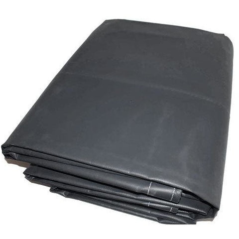 ED 18 oz Gray Vinyl Tarps