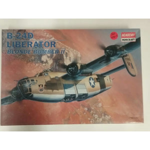 1/72nd scale. B-24D Liberator Blonde Bomber II plane from Academy - Swasey's Hardware & Hobbies