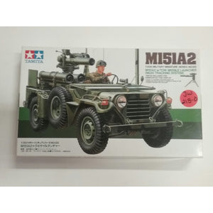 1/35th scale. M151A2 W/Tow Missle Launcher (M220 Tracking System)  *tripod included for dismounted tow display from Tamiya-Military Miniatures Series no.125 - Swasey's Hardware & Hobbies