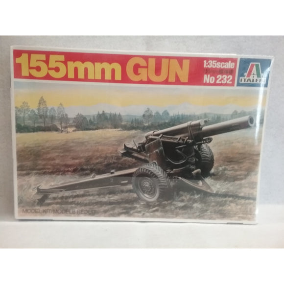 1/35 Scale Italeri #232 155mm M1 - A2 Howitzer