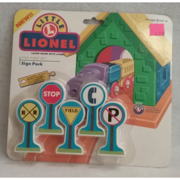 Lionel 7-75002 Little Lionel Sign Pack