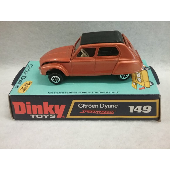 Vintage 1973 Dinky Toys No.149  Speedwheels Citroen Dyane