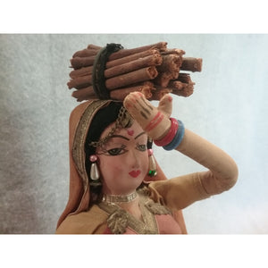 Porcelain Doll Indian Lady