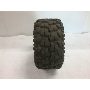 1 - X-Maxx Tire & Rim - rim cracked/repairable