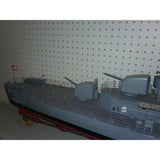 1/48 Scale Custom Scratch Built Remote Control USS Radford Destroyer - 8' long