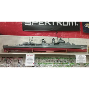 1/48 Scale Custom Scratch Built Remote Control USS Radford Destroyer - 8' long