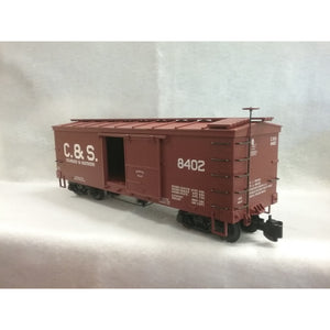 G Scale Aristo-Craft Colorado & Southern (C & S) Woodside Boxcar