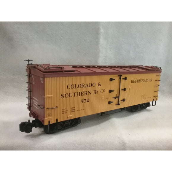G Scale Aristo-Craft Colorado & Southern (C & S) Woodside Reefer