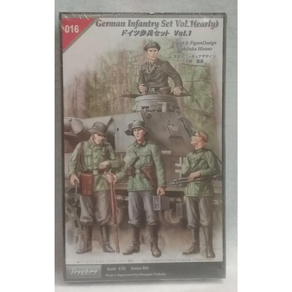1/35 Scale Tristar 35016 German Infantry Set (early) Vol.1