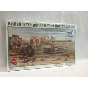 1/35 Scale Bronco CB35071 British 17/25-pdr Anti-Tank Gun 'Pheasant'