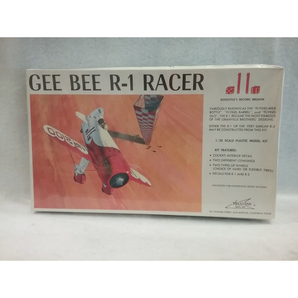 1/32 Scale Williams Bros. Inc. 32-711  Gee Bee R-1 Racer