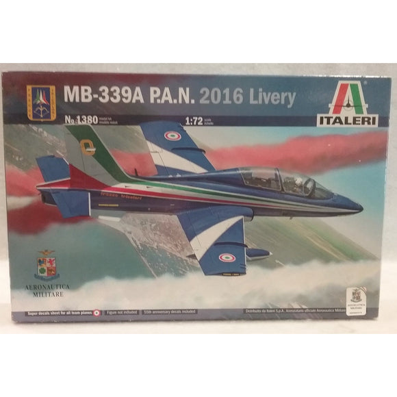 1/72 Scale Italeri 1380 MB-339A PAN 2016 Livery