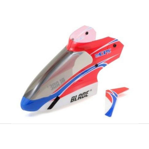 Blade BLH3518 Used Complete Canopy With Vertical Fin: MCP X