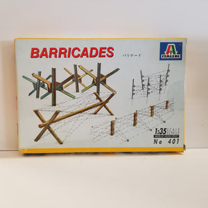 1/35 Scales Italeri 401 Barricades