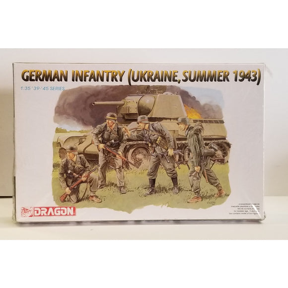 1/35 Scale  Dragon 6153 German Infantry (Ukraine, Summer 1943)