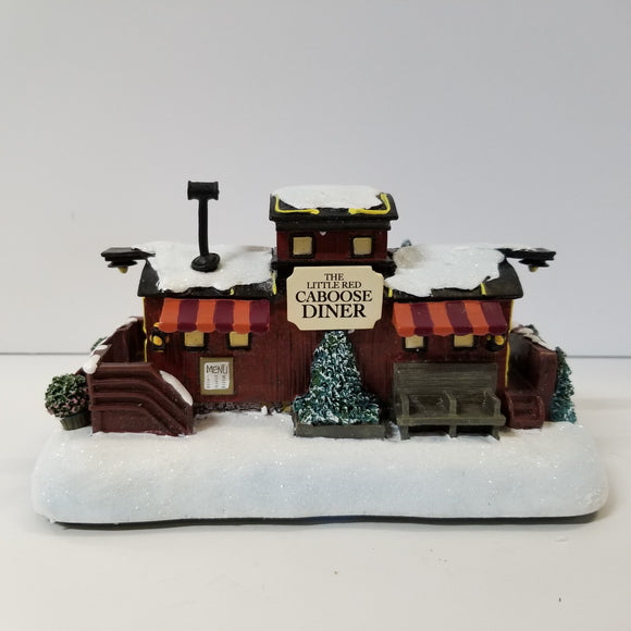 Hawthorne Village Collection No.A0352 Little Red Caboose Diner