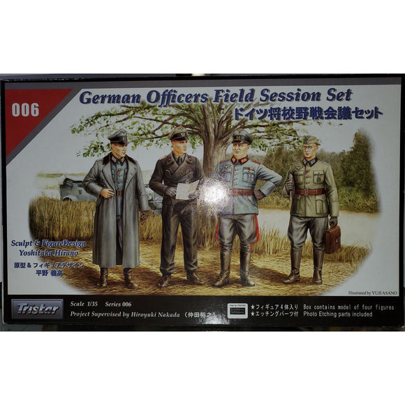 1/35 Scale Tristar 35006 German Officers Field Session Kit Model Kit