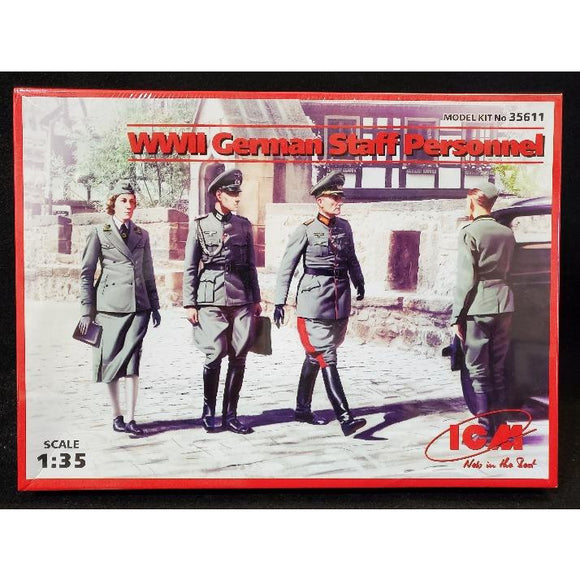 1/35 Scale ICM 35611 WWII German Staff Personnel