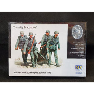 1/35 Scale Master Box MB3541 Casualty Evacuation German Infantry, Stalingrad 194