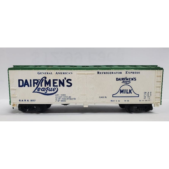 HO Scale Tyco Dairymen's League 40' Reefer 907