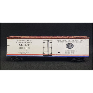 HO Scale Classic Era New York Central Lines 20683 Wooden Refrigerator Car