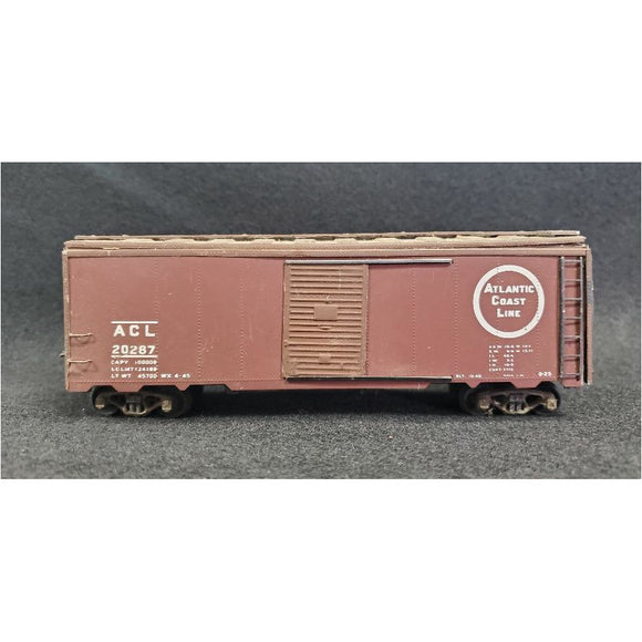 HO Scale Classic Era Atlantic Coast Line 20287 Boxcar Car