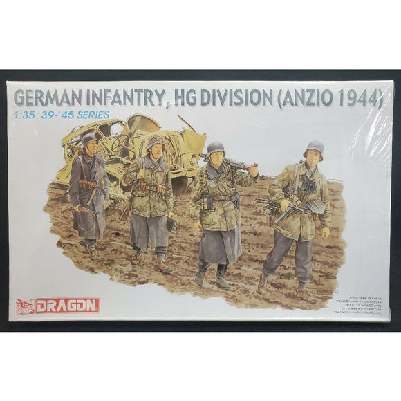 1/35 Scale Dragon 6158 German Infantry HG Division Anzio 1944