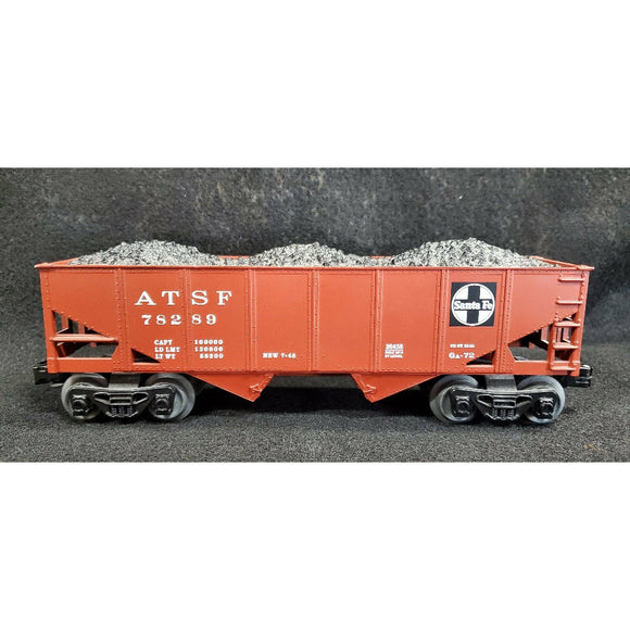 O Gauge Lionel Santa ATSF 78289 Coal Hopper