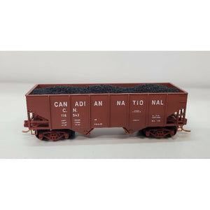 N Scale Micro Trains Canadian National 116543 Twin Coal Hopper