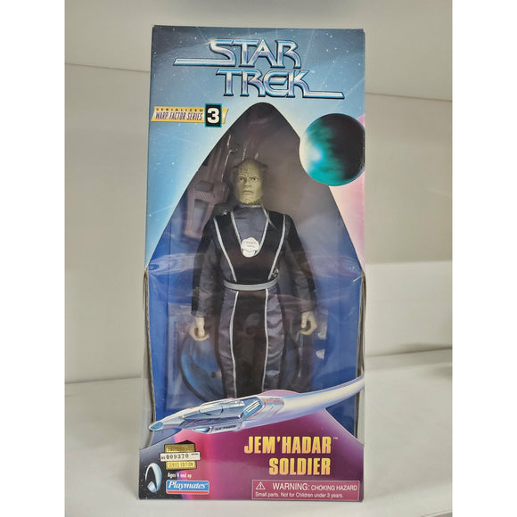 Star Trek Warp Factor Series 3 Action Figure Jem'Hadar Soldier 65290