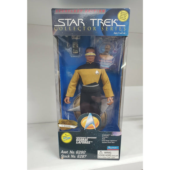 Star Trek Starfleet Edition Action Figure Lt Cmdr Geordi LaForge 6287