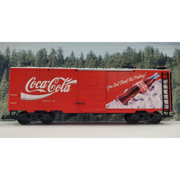 G Scale LGB Coca-Cola 4391 Can't Beat the Feeling Boxcar