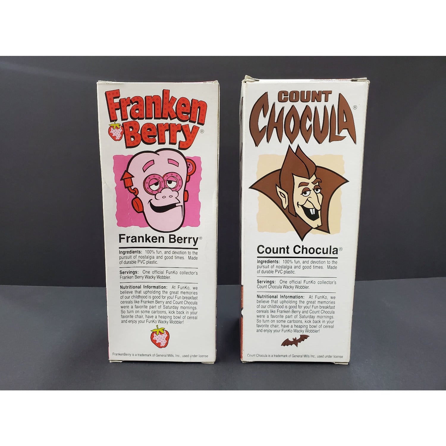 Wacky Wobbler Franken Berry & Count Chocula Set – Swasey's