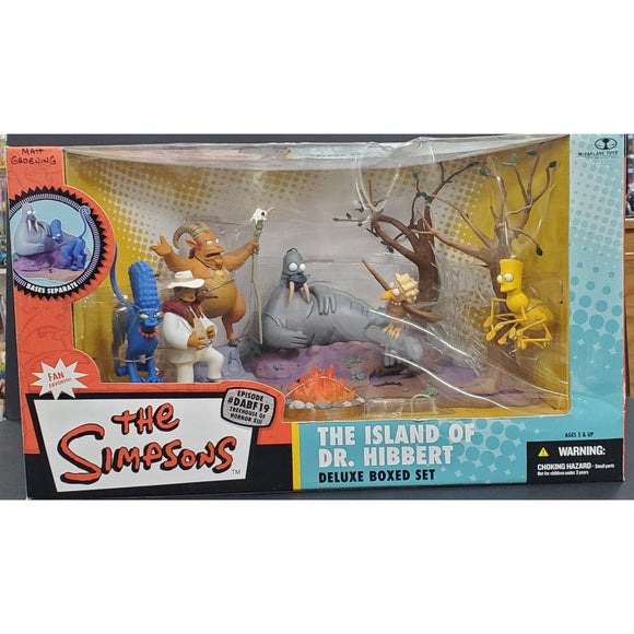McFarlane Toys Simpsons Island of Dr Hibbert Deluxe Boxed Set