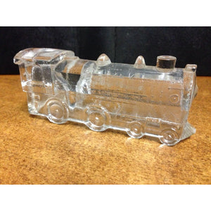 Glass Steam Locomotive Display - Swasey's Hardware & Hobbies