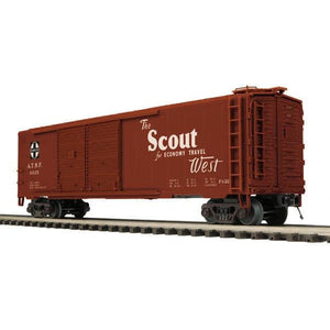 MTH 3-rail Santa Fe #6622 Double Door Box Car - Swasey's Hardware & Hobbies