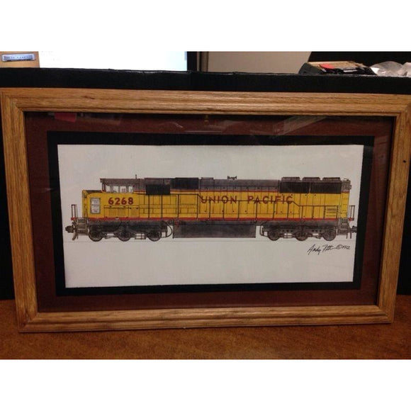 Union Pacific SD60M with Oak Frame - Swasey's Hardware & Hobbies