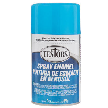 Testors 1208 Gloss Light Blue 3 oz Spray