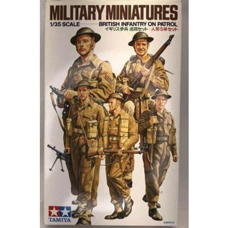 1/35 Scale Tamiya 35223 Military Miniatures British Infantry on Patrol