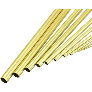 Round Brass Tube 7/16", Carded