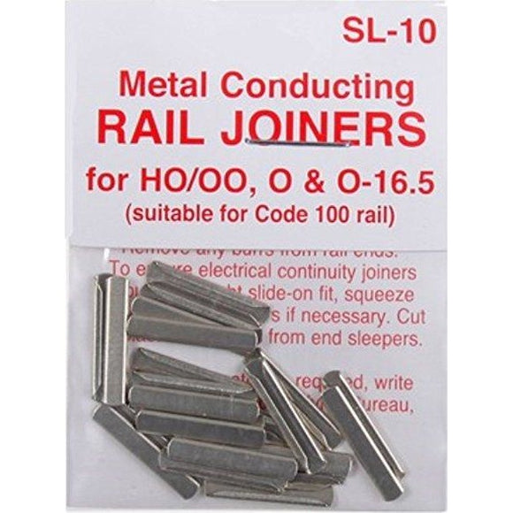 PPCSL10 HO Code 100 Rail Joiners (24)