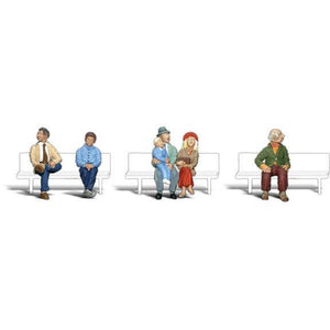 A2031 Architectual Models, 1/16 Scale Seated People