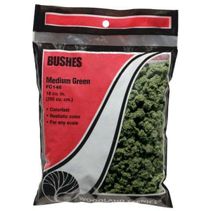 FC146 Bushes Bag, Medium Green/18 cu. in.