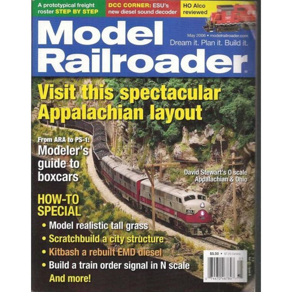 Model Railroader May 2006