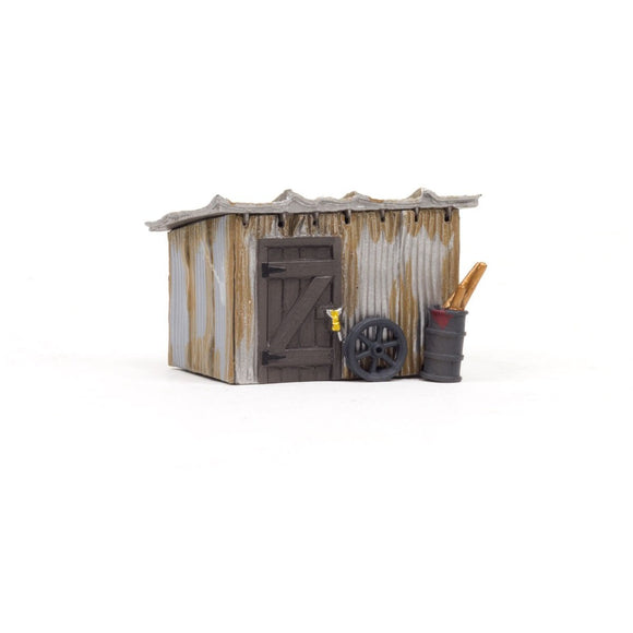 BR5056 HO Built-Up Tin Shack