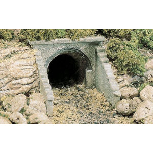 C1263 HO Scale Woodland Scenics  Culvert  Masonry Arch (2)