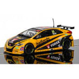 Scalextric C3861T BTCC Honda Civic Type R 2016 British touring Car 25 Matt Neal