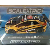 Scalextric C3861T BTCC Honda Civic Type R 2016 British touring Car 25 Matt Neal