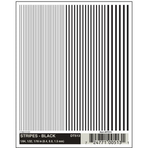 DT513 Stripes, Black