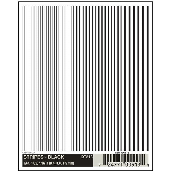 DT513 Stripes, Black